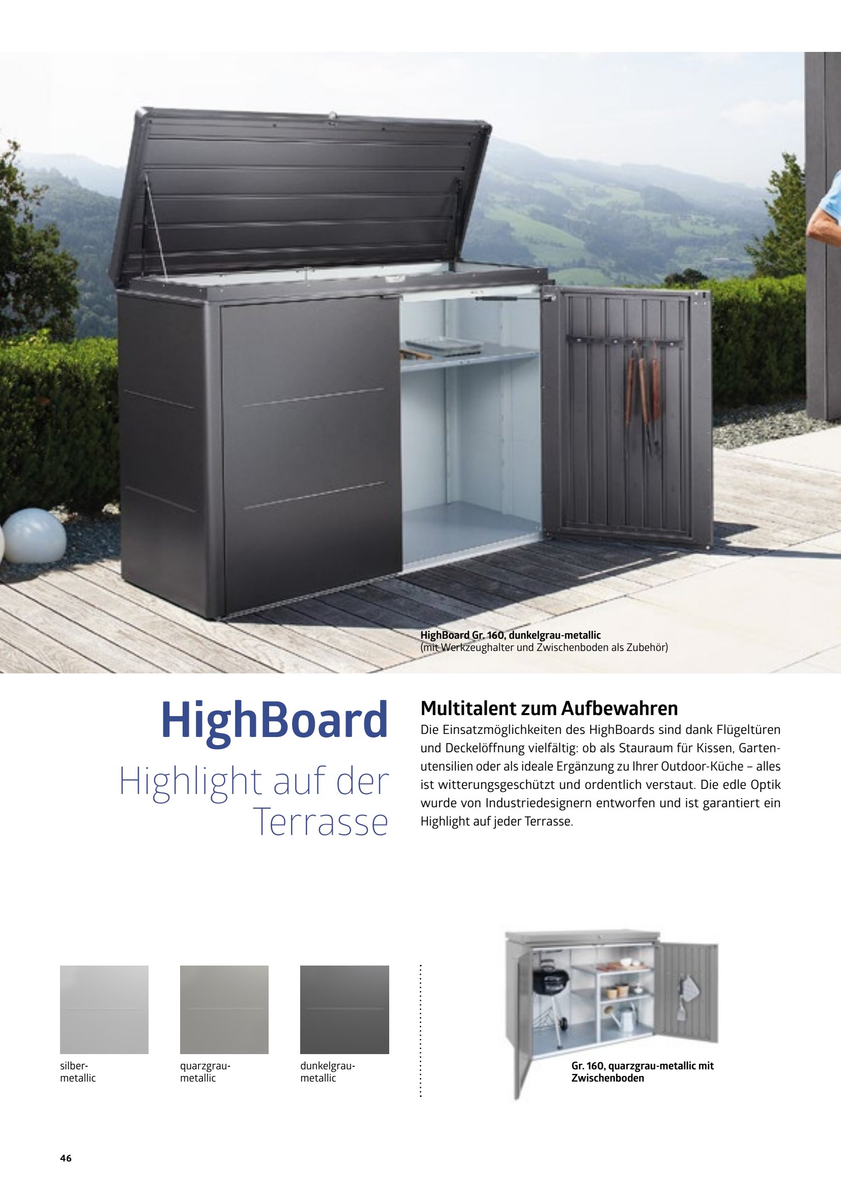 HighBoard Multitalent Aufbewahren