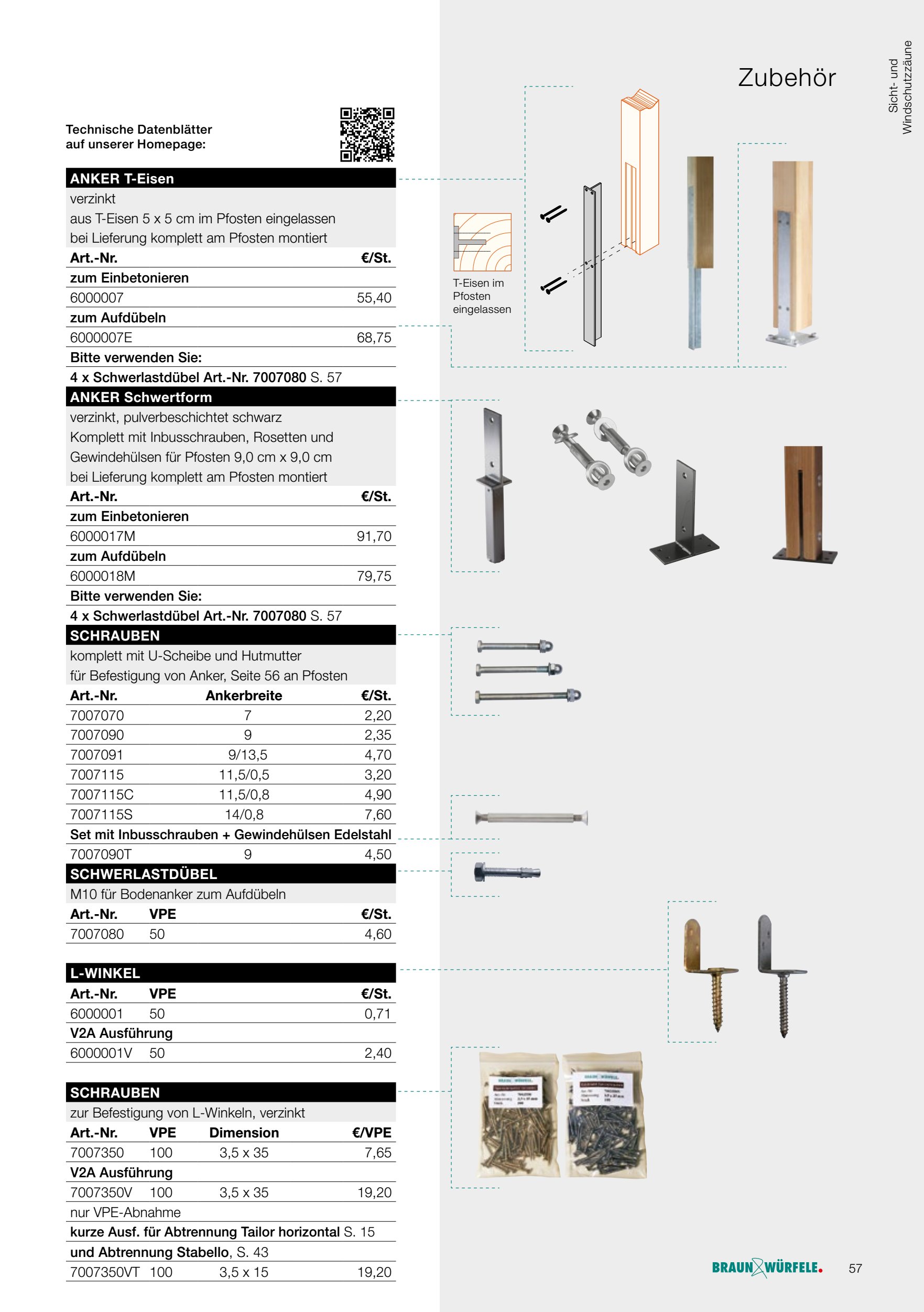 ABTRENNUNG Tailor horizontal