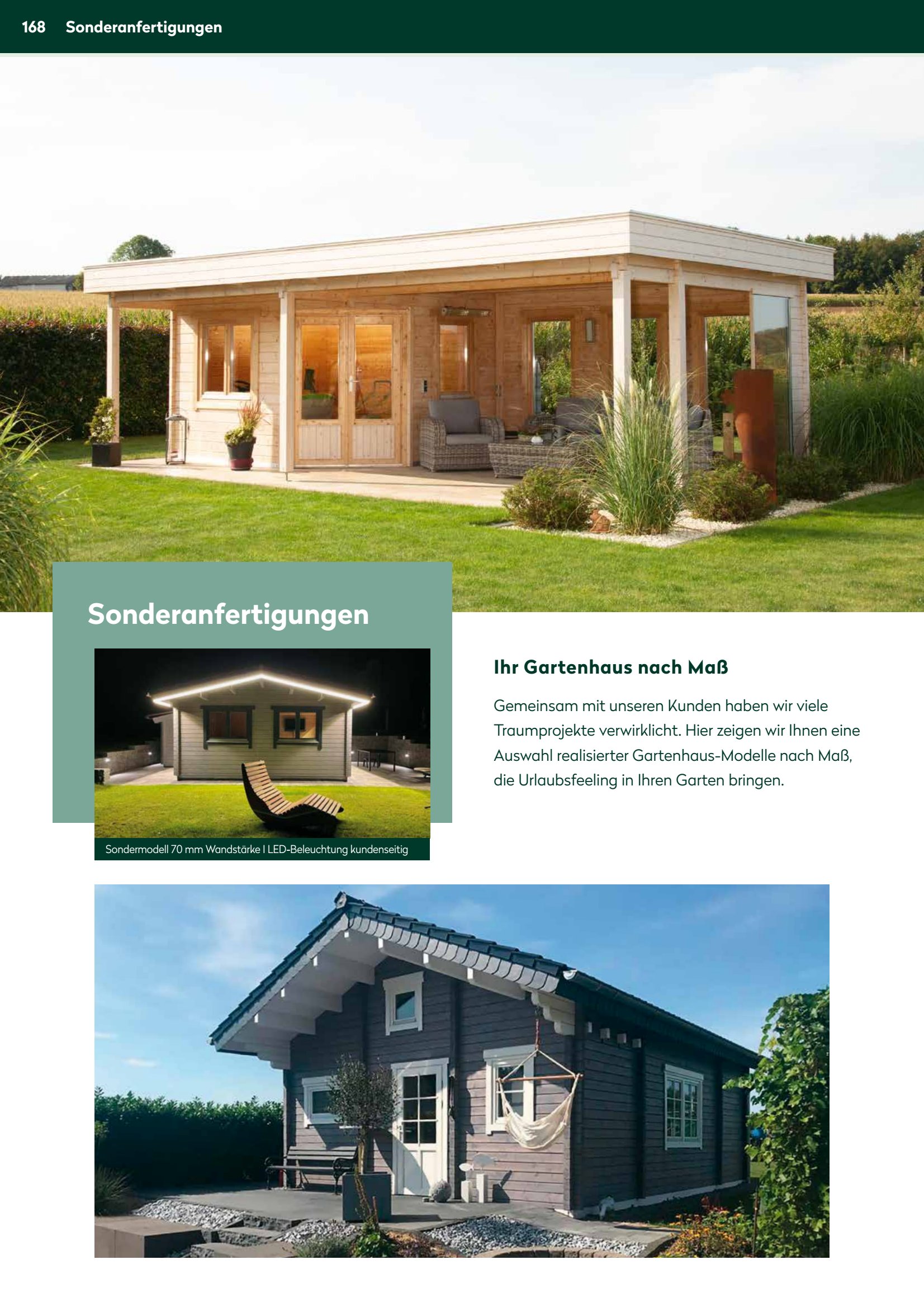 Holz-Gartenh&auml;user Empfohlenes Zubeh&ouml;r