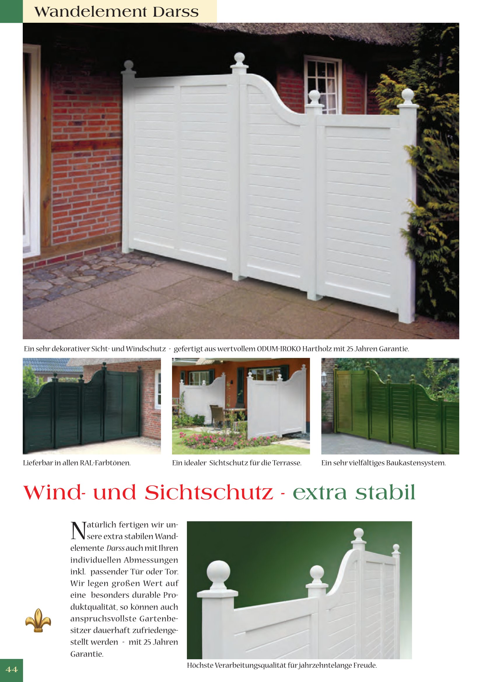 Wind- Sichtschutz extra
