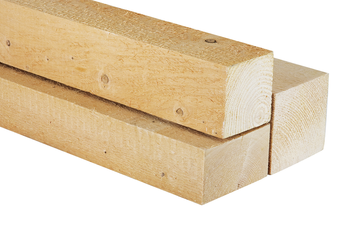 Rahmenholz Fichte sägerau