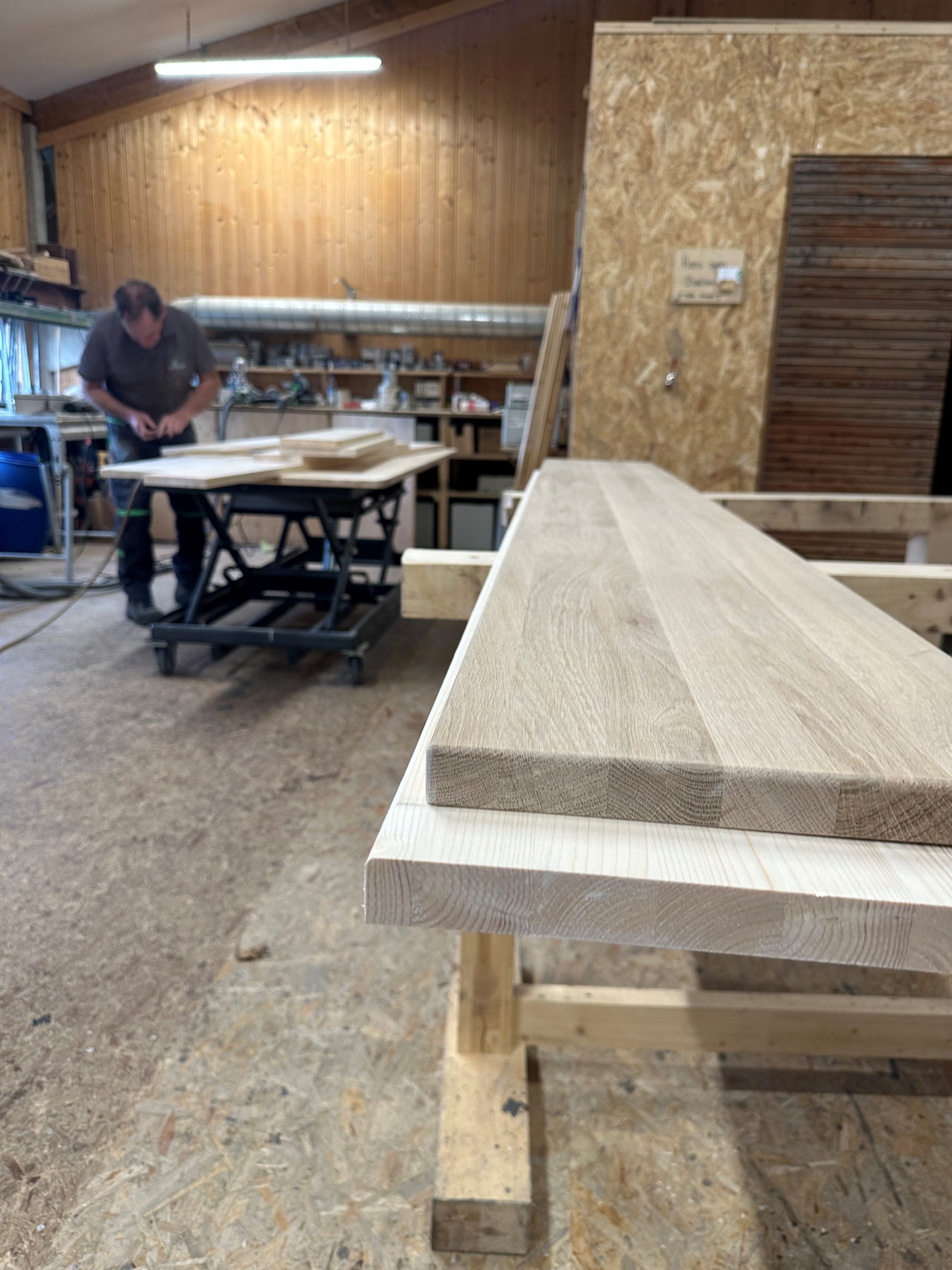 Fensterbrett Eiche Fichte auf Maß Zuschnitt Peter Schlecht